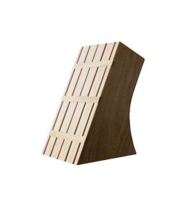 Messerblock helles Holz