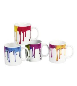 Michael Fischer Kaffeepott XL Painting, 620 ml...