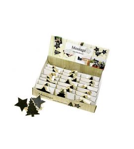 Mini-Kreidetafel Baum/Stern so