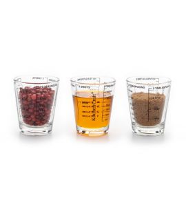 Mini Messbecher Glasmessbecher 50 ml