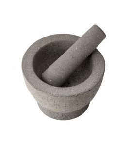 Mörser Granit natur 17 cm mit Stößel