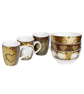 Müslischale Kaffeeherz