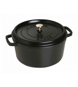 New classic by Staub Cocotte 28 cm schwarz
