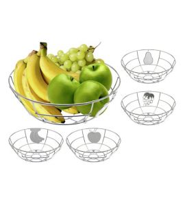 Obstkorb Metall ø25cm 4fsort.
