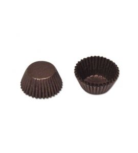 Pack m.100Pralinenkapseln braun