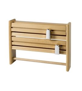Papierabroller 3-fach Holz