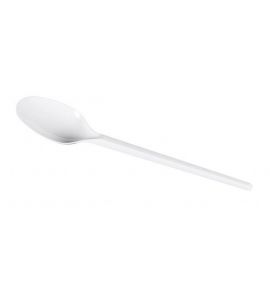 Party Löffel weiss 16cm 100St.