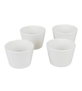 Pfitzaufform Keramik weiß 9x6 cm