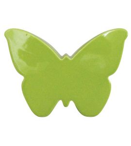 Porz. Schmetterling 15x14 grün