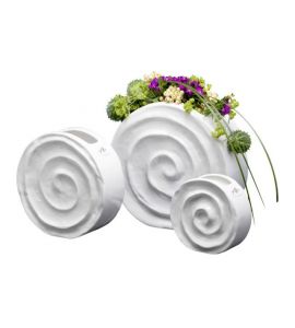 Porzellan Vase rund