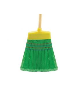 Reisstrohbesen Plastik 4 Naht