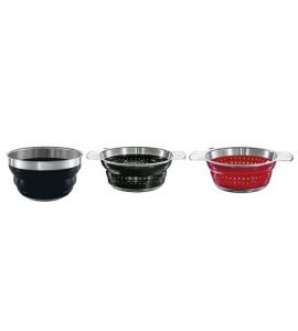 Rösle Schüssel faltbar schwarz 24 cm