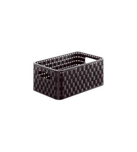 Rotho Korb Country 6 ltr. Schwarz
