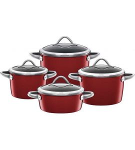 SIL TOPF-SET VIT ALIA.ROSSO0015186811