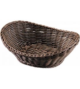 Saleen Korb oval 23,5x18 cm braun