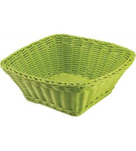 Saleen Korb quadratisch 23x23x9 cm lime