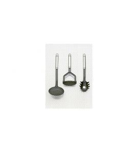 Schaumlöffel Serie TwinLine aus Edelstahl Nylon