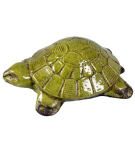 Schildkröte Craquelee grü 23cm