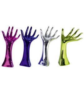 Schmuckhalter Hand Metallic