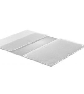 Schneideplatte Abdeckplatte Glas 2er-Set