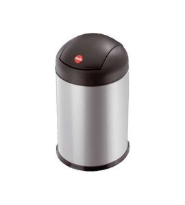 Schwingdeckel Mülleimer 4 ltr. silber