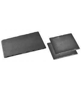 Servierplatte Schieferplatte 40x30cm