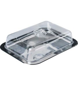 Serviertablett mit Haube
