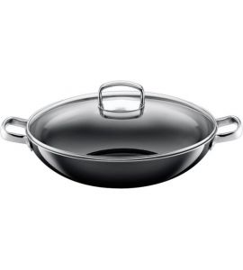 Silit Wok Profi mit Glasdeckel 36 cm