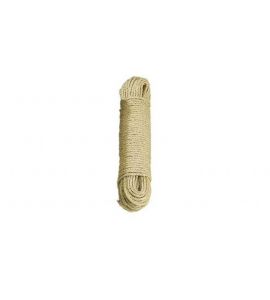Sisal-Wäscheleine 20 m geflochten