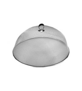 Speisehaube 35 cm verchromt
