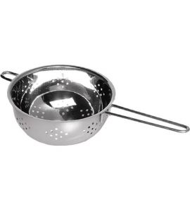 Stielseiher Sieb Edelstahl 18 cm