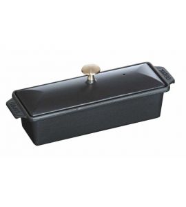 Staub Guss Terrine Schwarz 30 cm x 11 cm