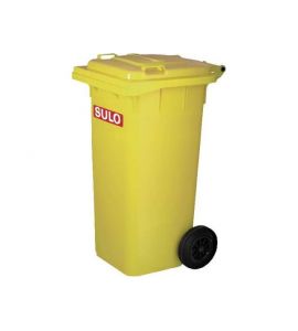 Sulo Kunststoff-Mülltonne gelb 120 ltr.