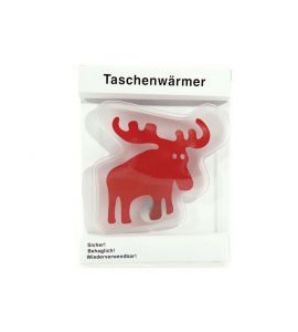 Taschenwärmer Rentier 10,5x13,5 cm