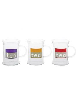 Teeglas Smilla tea orange