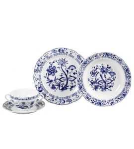 Teller Fl.23,5cm Zwiebelmuster