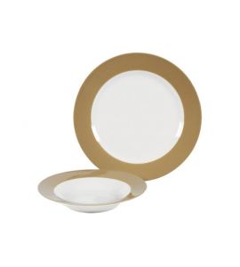 Teller tief Doppio nougat