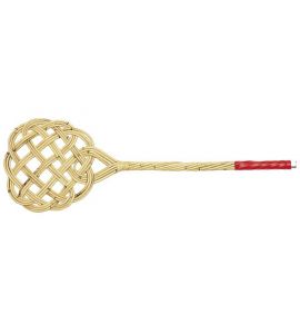 Teppichklopfer mit Handschutz