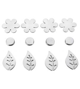 Tischtuchmagnete Edelstahl 4er-Set