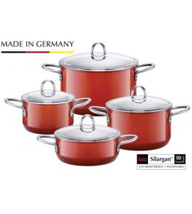 Topfset 4tlg.Energy Red