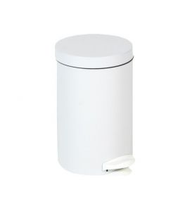 Treteimer Luxus Weiss 14 ltr.