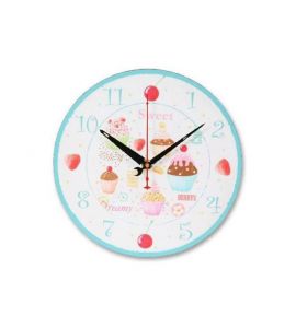 WanduhrCupcake 27x25x4,3cm