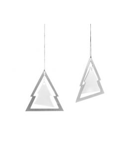 Weihnachtsbaumschmuck Tannenbaum Edelstahl Blomus Holio