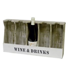 Weinregal 5Fl. 51x10x17,5cm
