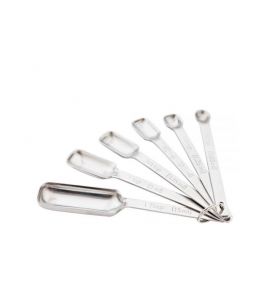 Weis Messlöffel 6er-Set 6 ml-150 ml Edelstahl