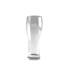 Weizen-Bierglas geeicht 0,3 ltr.