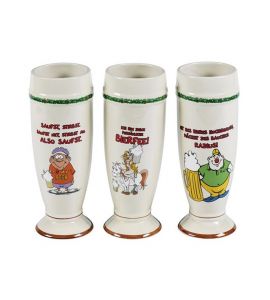 Weizenbierglas Sprüche 0,5lt