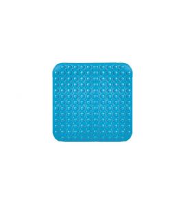 Wenko Duscheinlage Tropic blau 54x54 cm