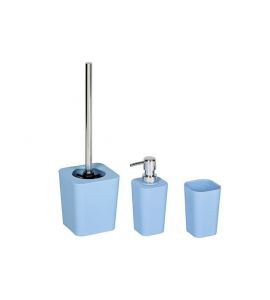 Wenko WC-Garnitur Rainbow blau 39 cm