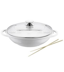 Wok GD m.Zubehör 32cm
